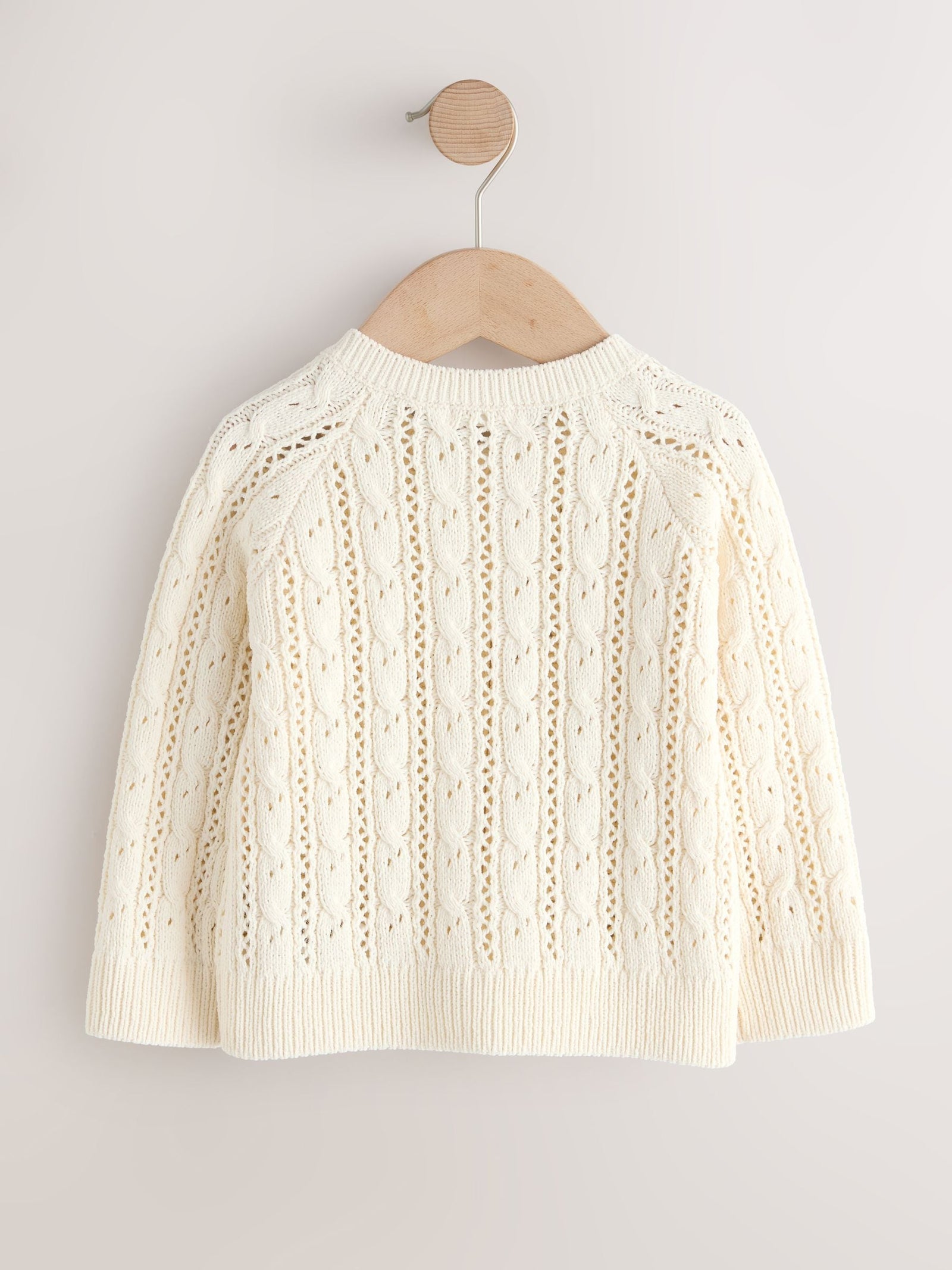 Ecru Cable Cardigan (3mths-7yrs)