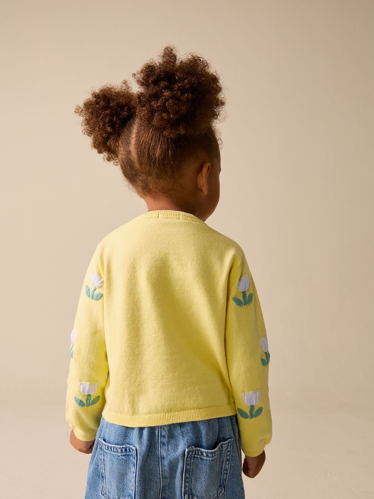Yellow Tulip Cardigan (3mths-10yrs)