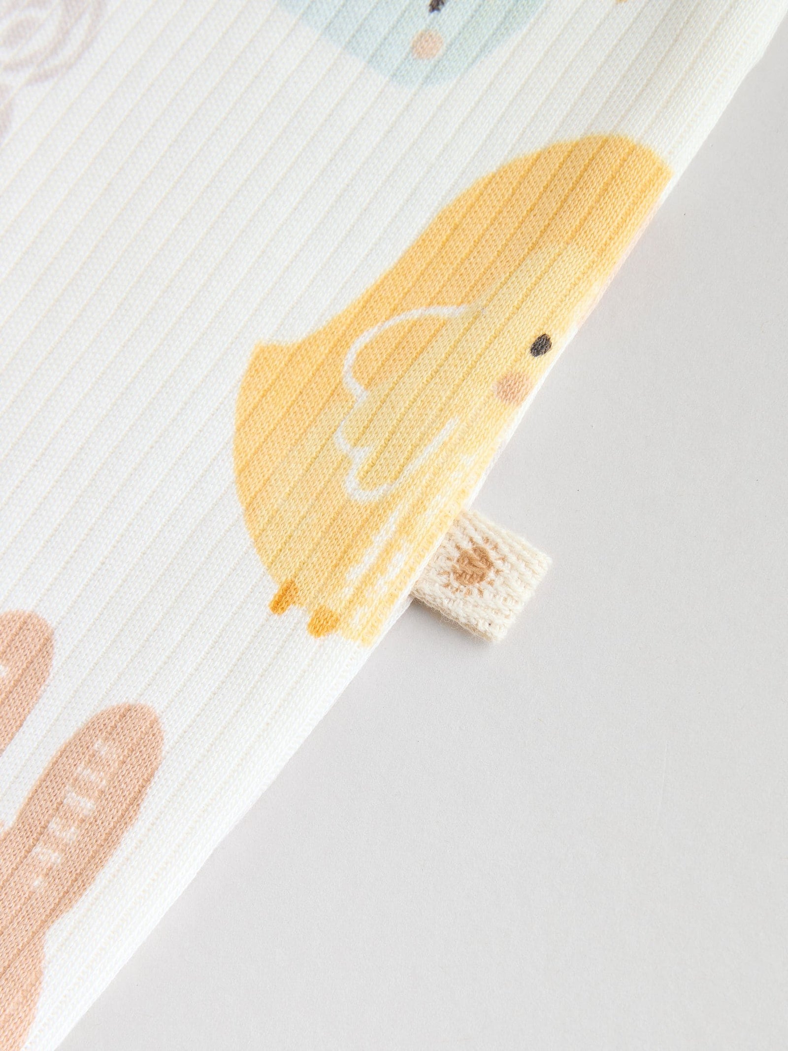 Yellow Spring Character Two Way Zip Baby Sleepsuits 3 Pack (0mths-3yrs)