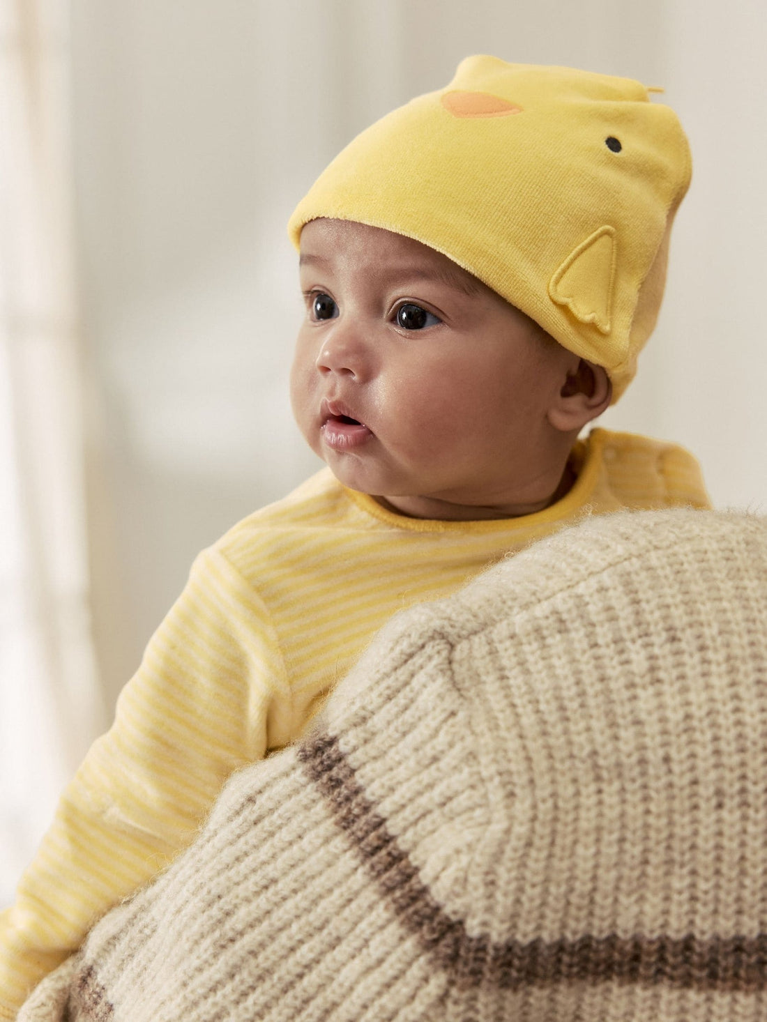 Yellow Easter Chick Baby Sleepsuit (0mths-2yrs)