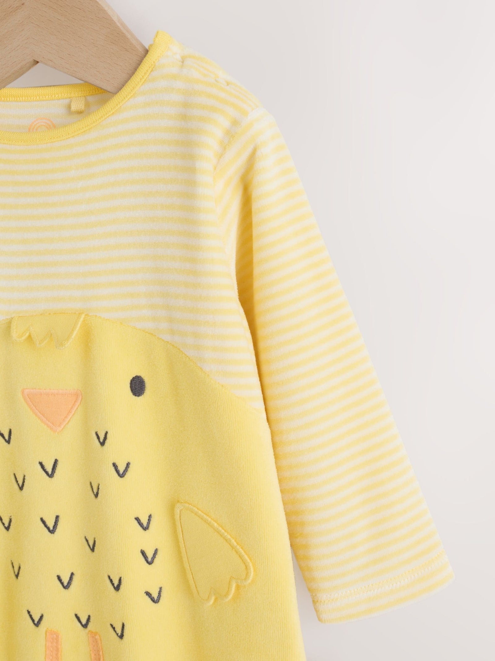 Yellow Easter Chick Baby Sleepsuit (0mths-2yrs)