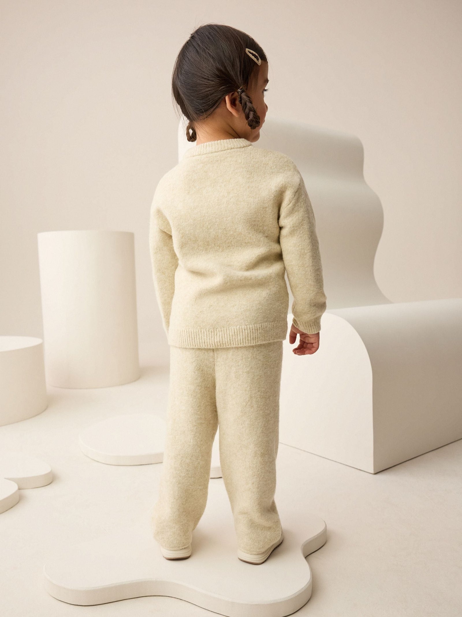 Oatmeal Cosy NYC Knitted Set (3mths-7yrs)