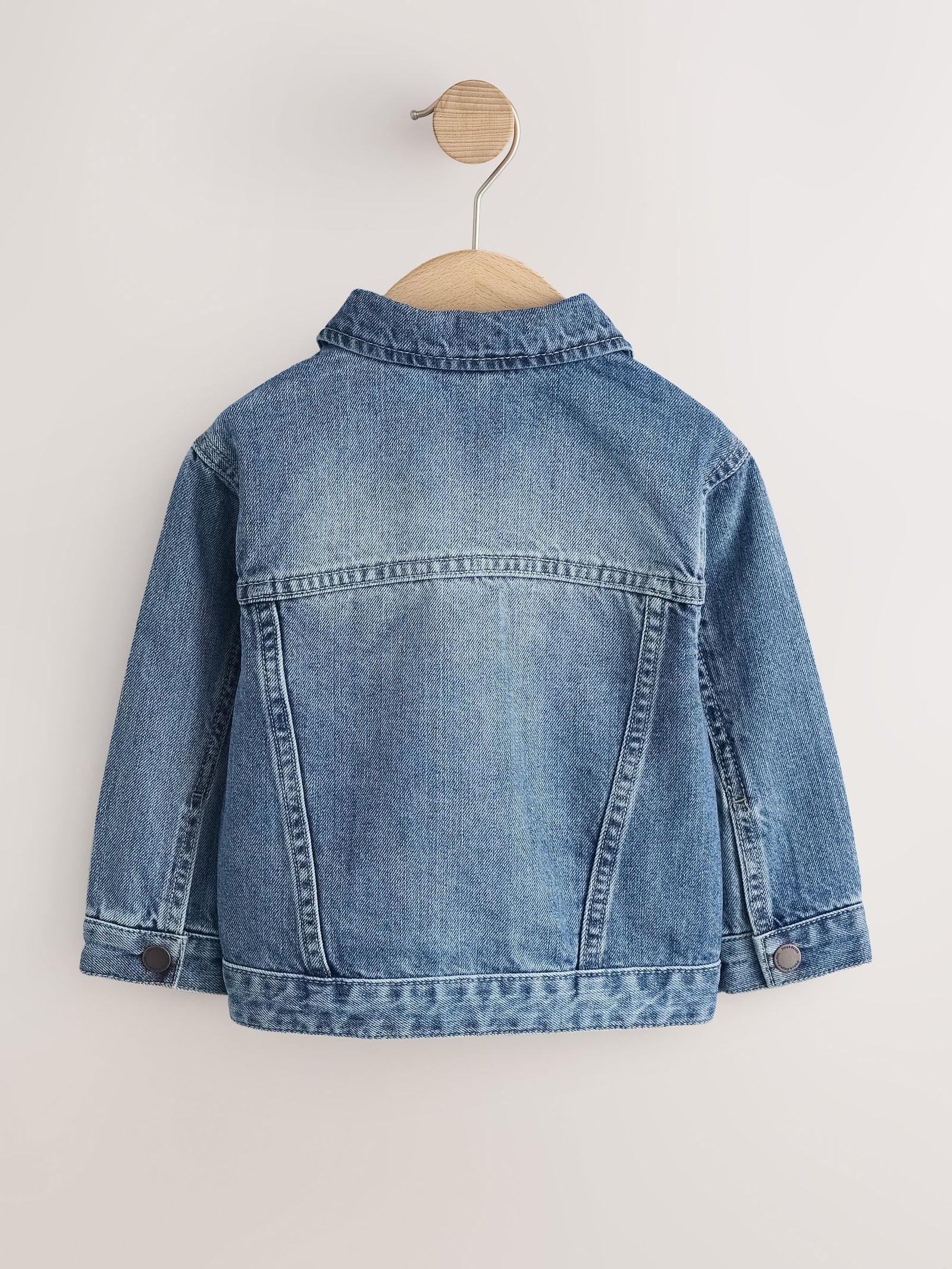 Mid Blue Denim Western Jacket (3mths-7yrs)