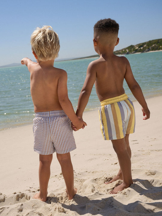 Blue/Yellow Swim Shorts 2 Pack (3mths-7yrs)