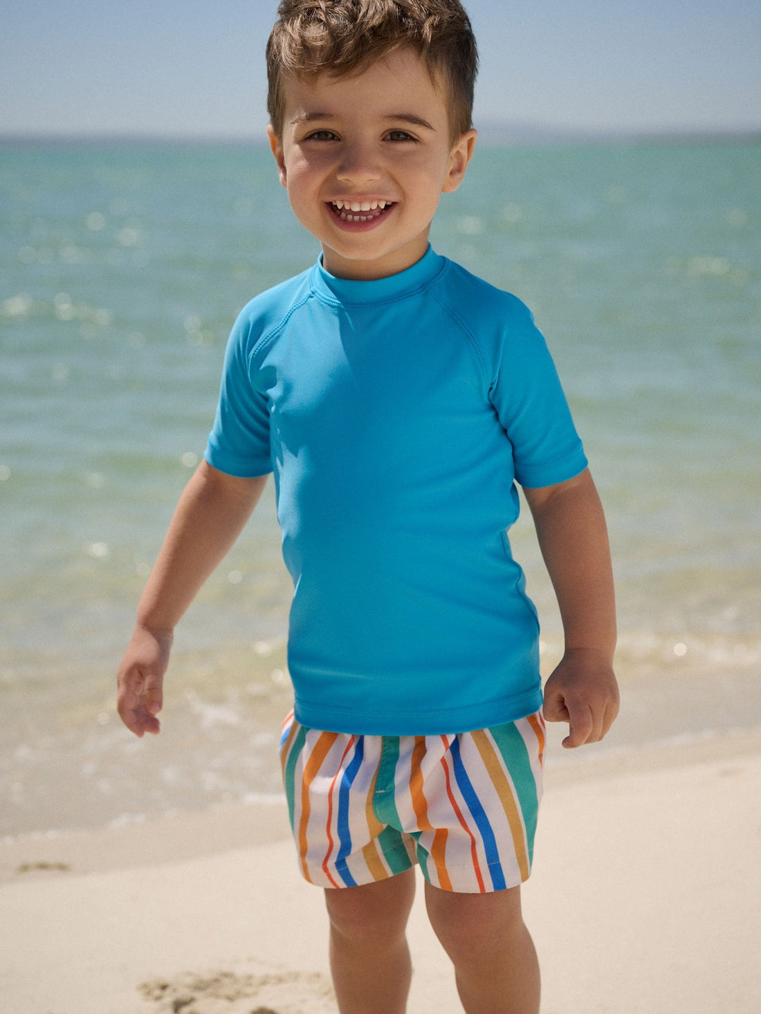 Blue Rash Vest (3mths-7yrs) (3mths-7yrs)