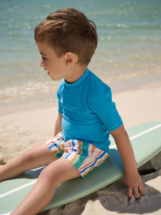 Blue Rash Vest (3mths-7yrs) (3mths-7yrs)