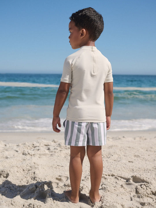Ecru White Rash Vest (3mths-7yrs) (3mths-7yrs)