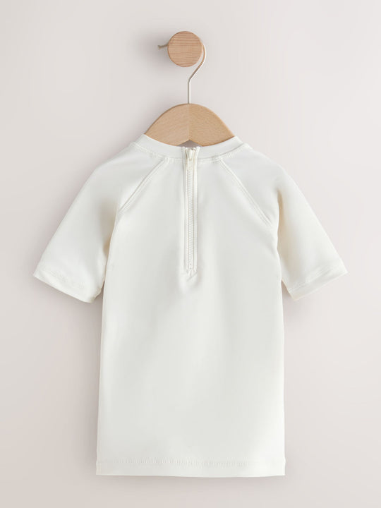 Ecru White Rash Vest (3mths-7yrs) (3mths-7yrs)