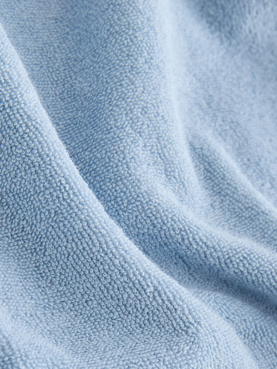 Blue Towelling Zip Through Cover-Up (3mths-7yrs)