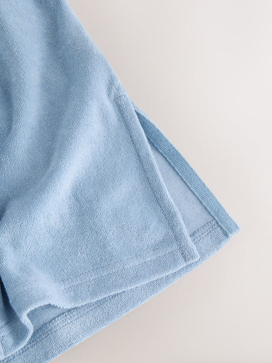 Blue Towelling Zip Through Cover-Up (3mths-7yrs)