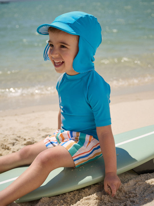 Blue Legionnaire Swim Hat (3mths-10yrs)