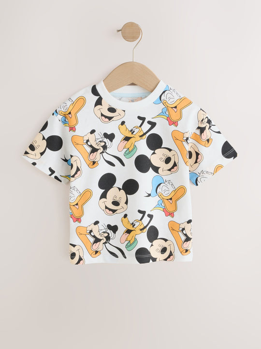 Multi Mickey Mouse Short Sleeve T-Shirt (3mths-8yrs)