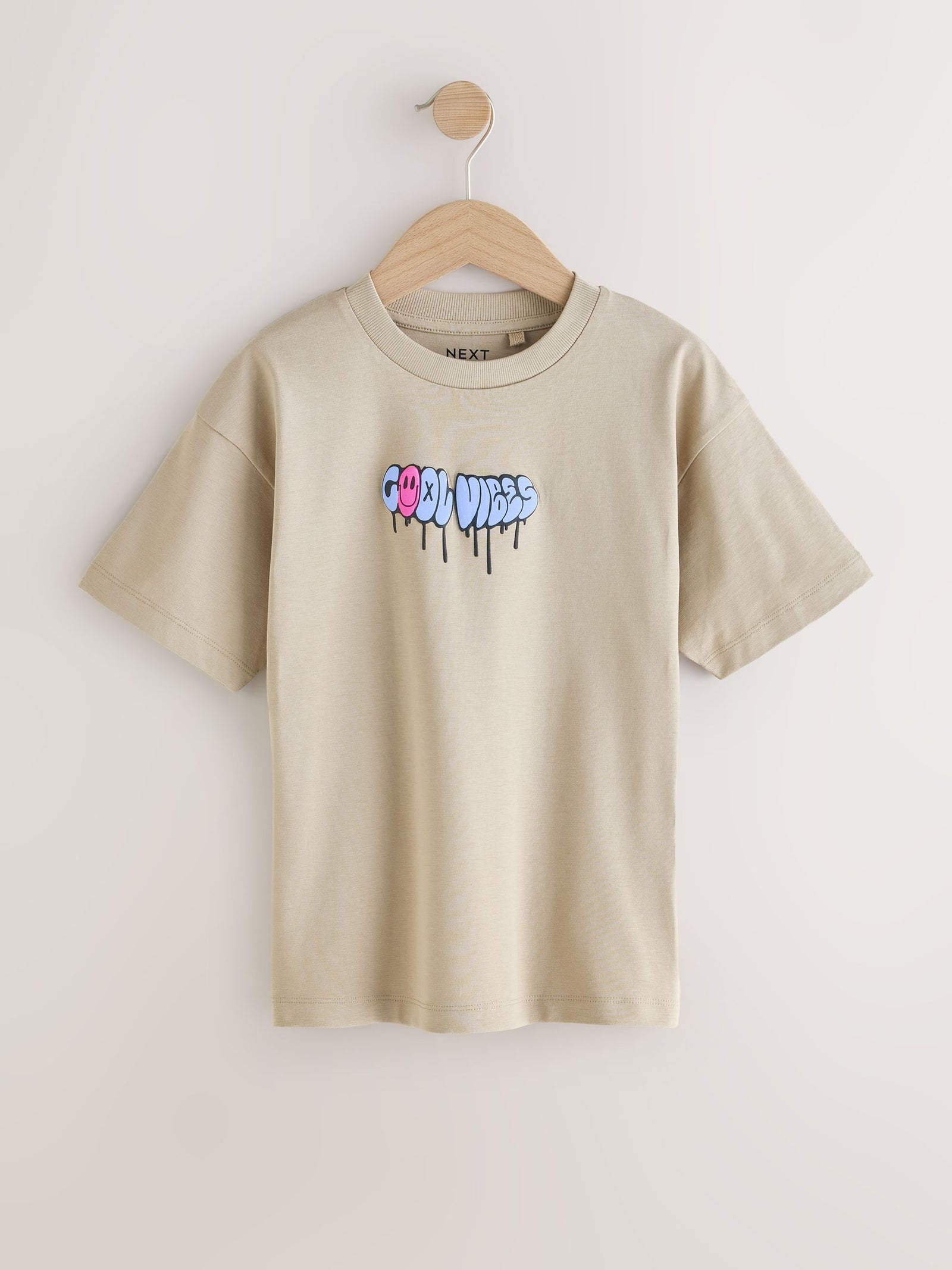 Stone Cool Vibes Short Sleeve Graphic T-Shirt (3-16yrs)