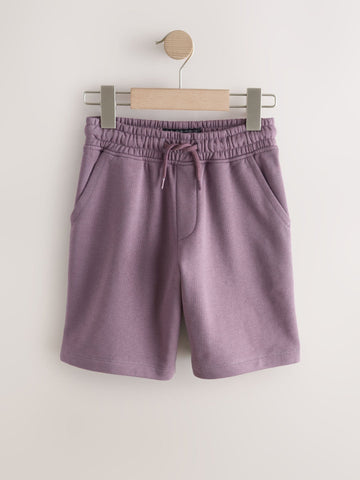 Purple Regular Fit Basic Shorts (3-16yrs)