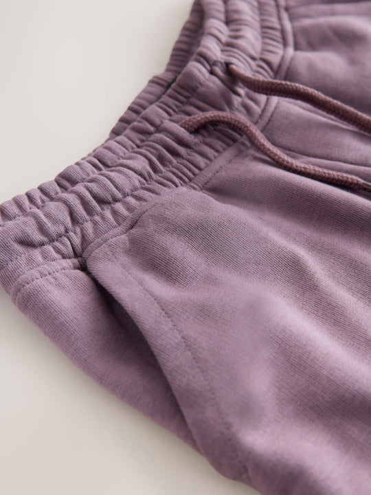 Purple Regular Fit Basic Shorts (3-16yrs)