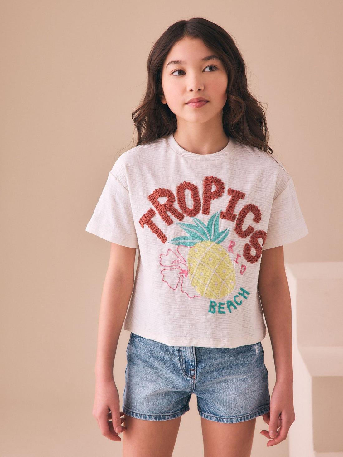 Mid Blue Denim Shorts (3-16yrs)