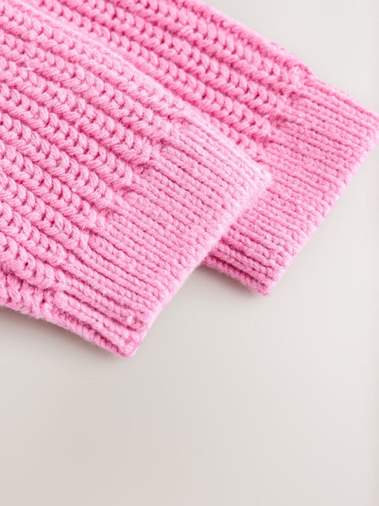 Pink Little Giggles Baby Embroidered Back Cardigan (0mths-2yrs)