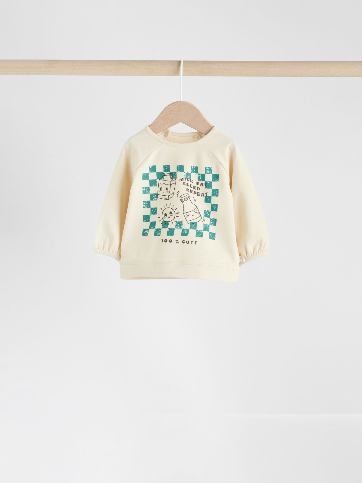Blue/Green Milk Club Baby Top & Leggings 6 Piece Set (0mths-3yrs)