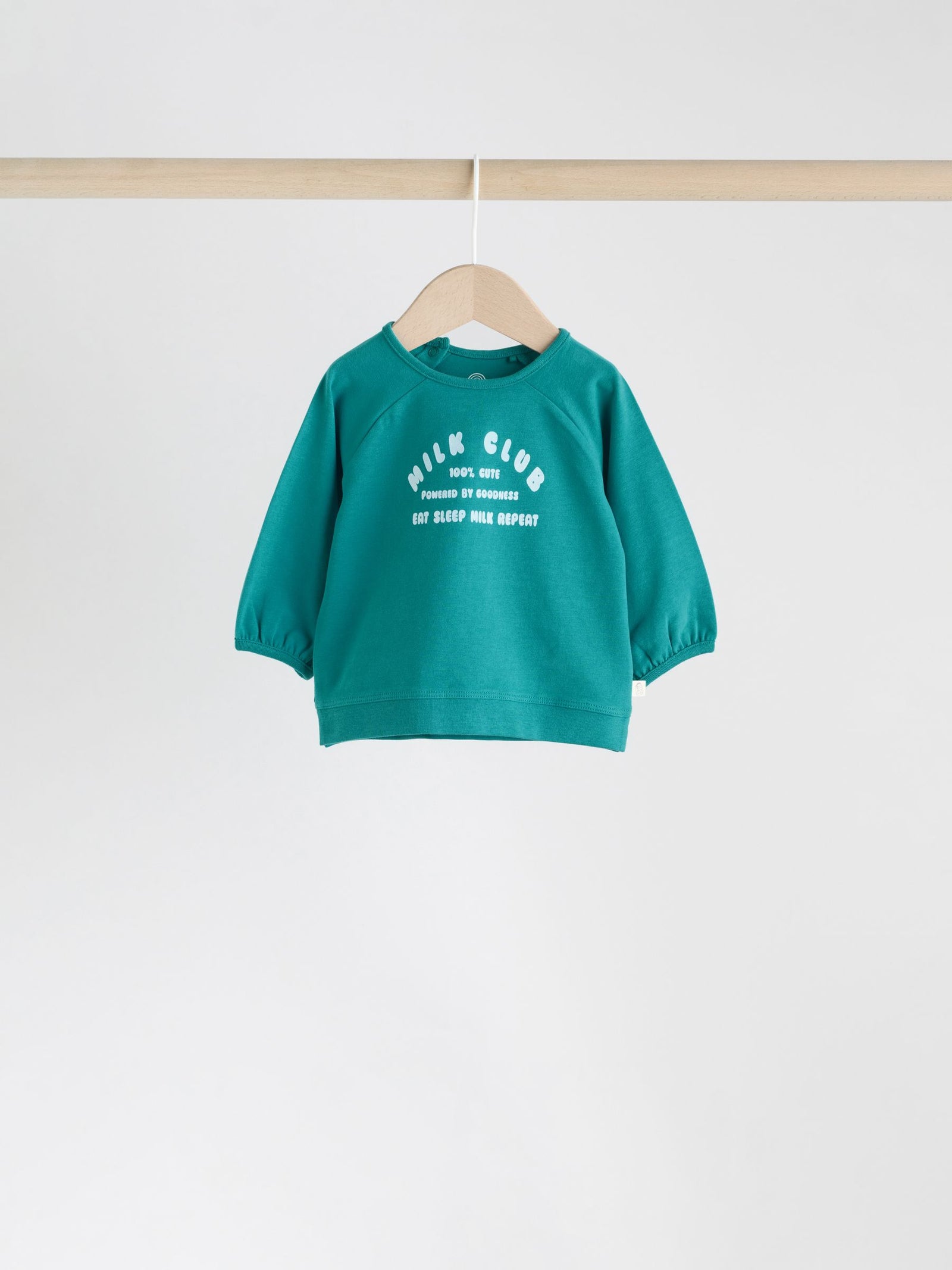 Blue/Green Milk Club Baby Top & Leggings 6 Piece Set (0mths-3yrs)