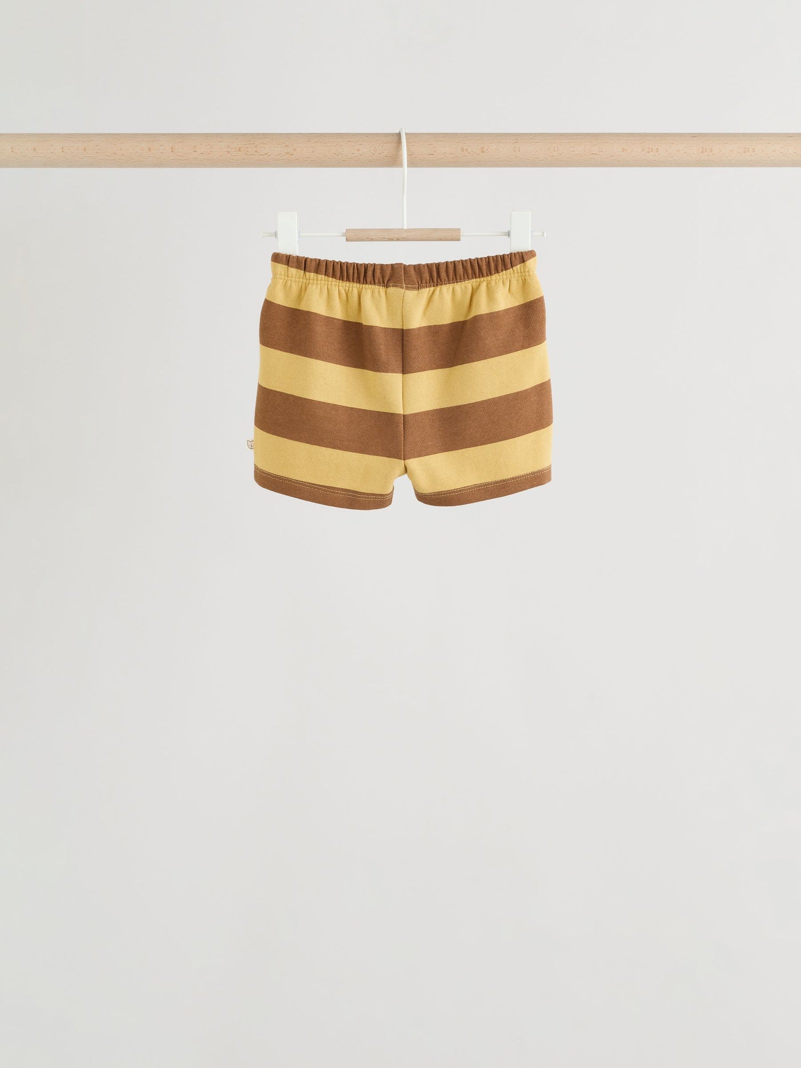 Blue/Rust Stripe Sweatshirt and Shorts 4 Piece Baby Set (0mths-2yrs)