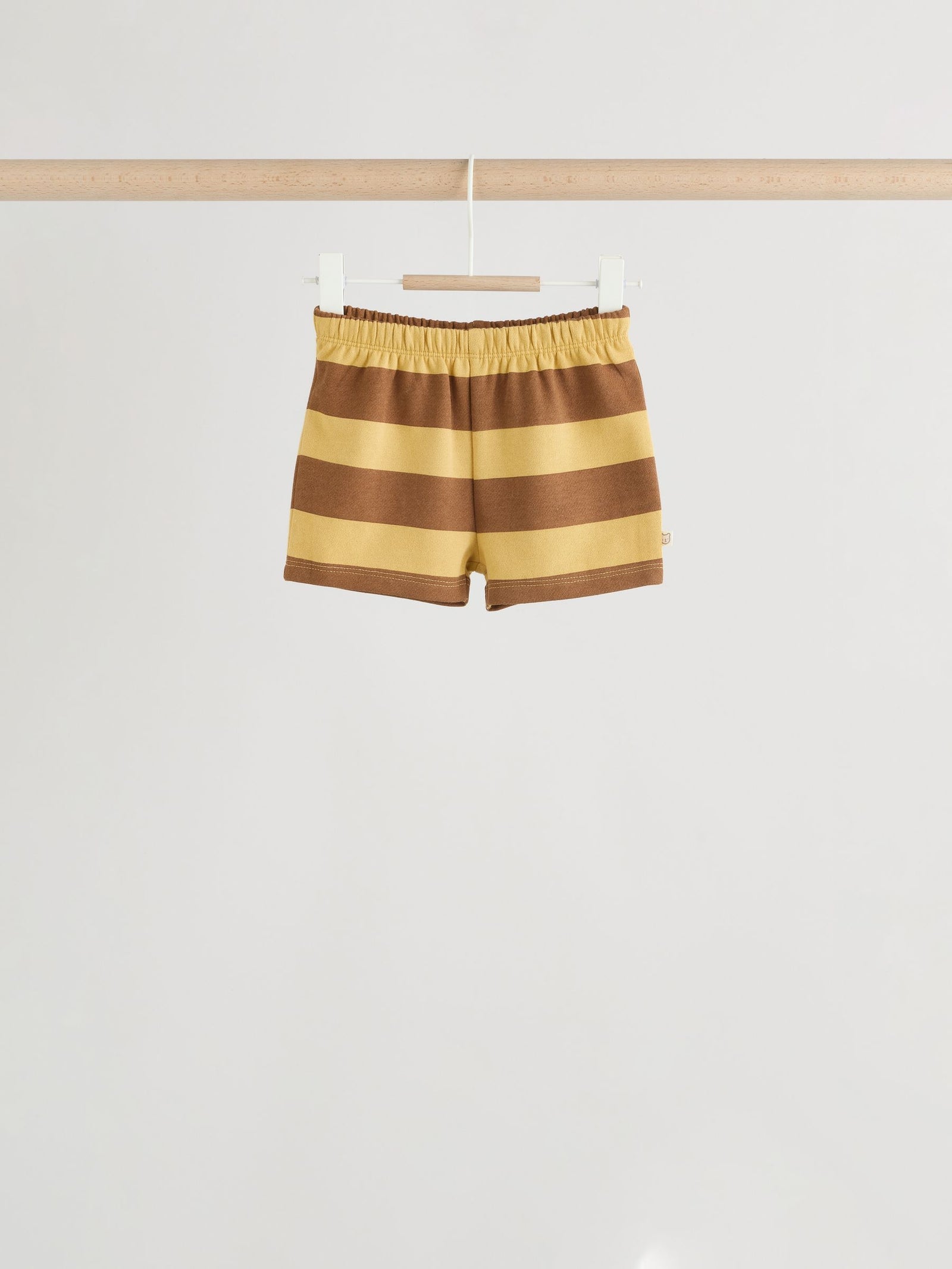 Blue/Rust Stripe Sweatshirt and Shorts 4 Piece Baby Set (0mths-2yrs)