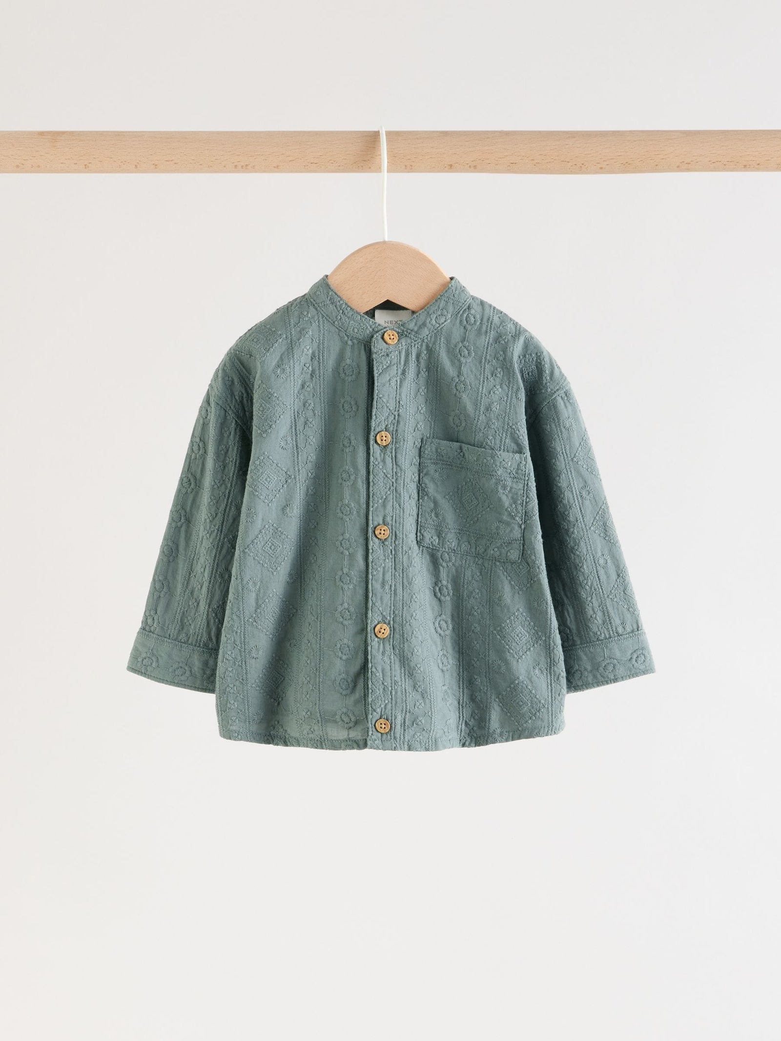 Green Shirt and Trousers Baby Set