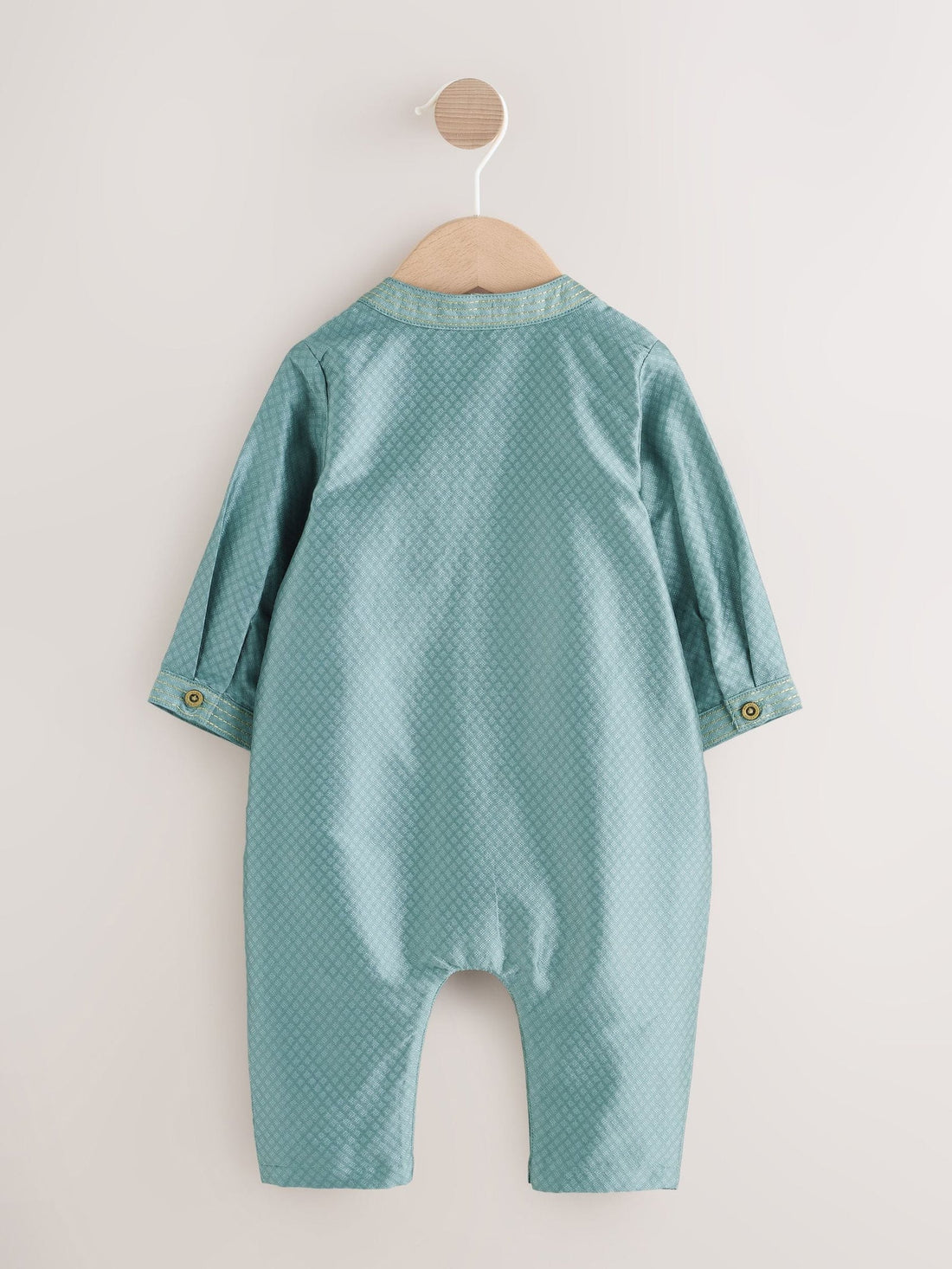 Green Baby Occasion Romper (0mths-2yrs)