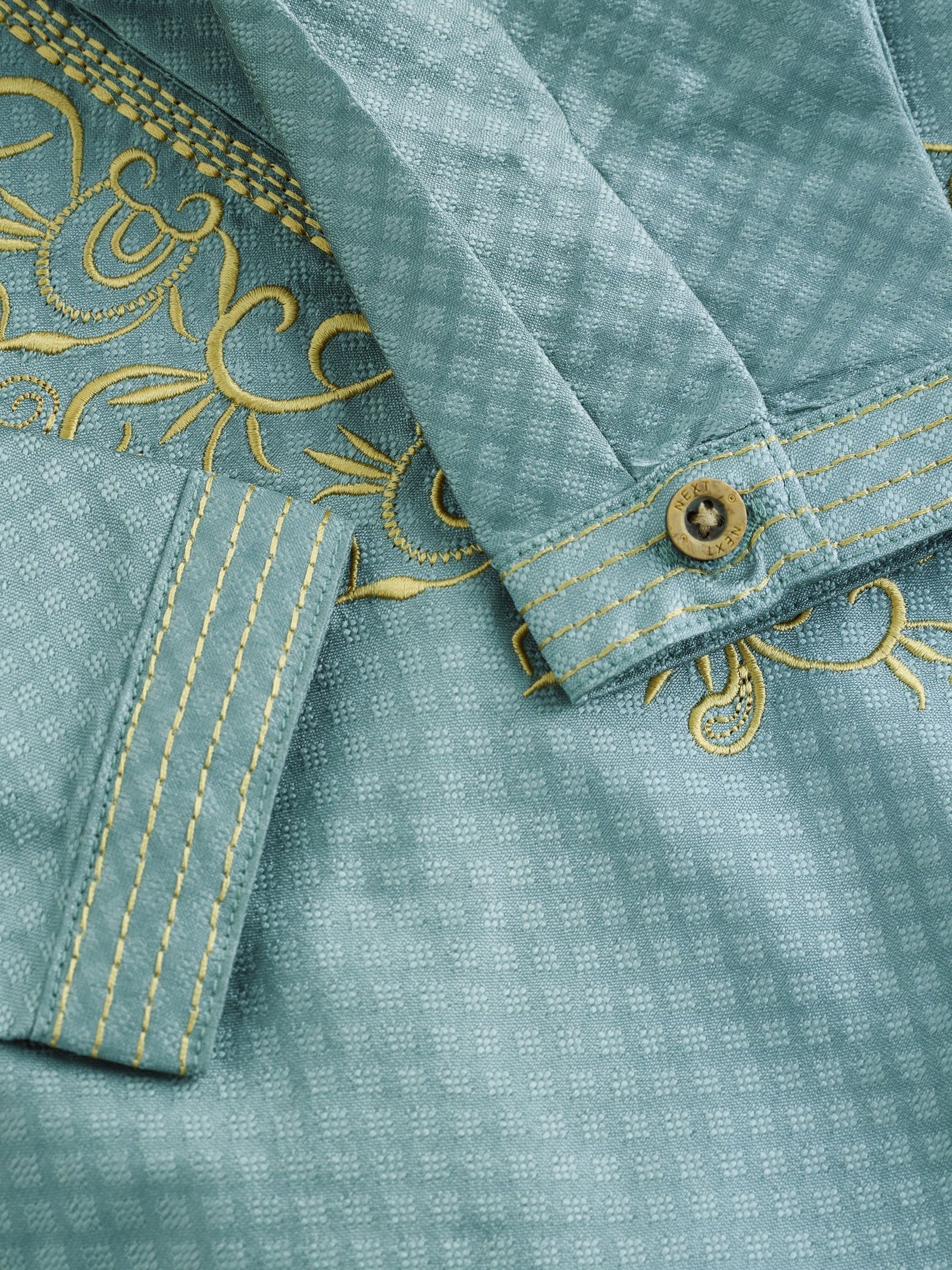Green Baby Occasion Romper (0mths-2yrs)