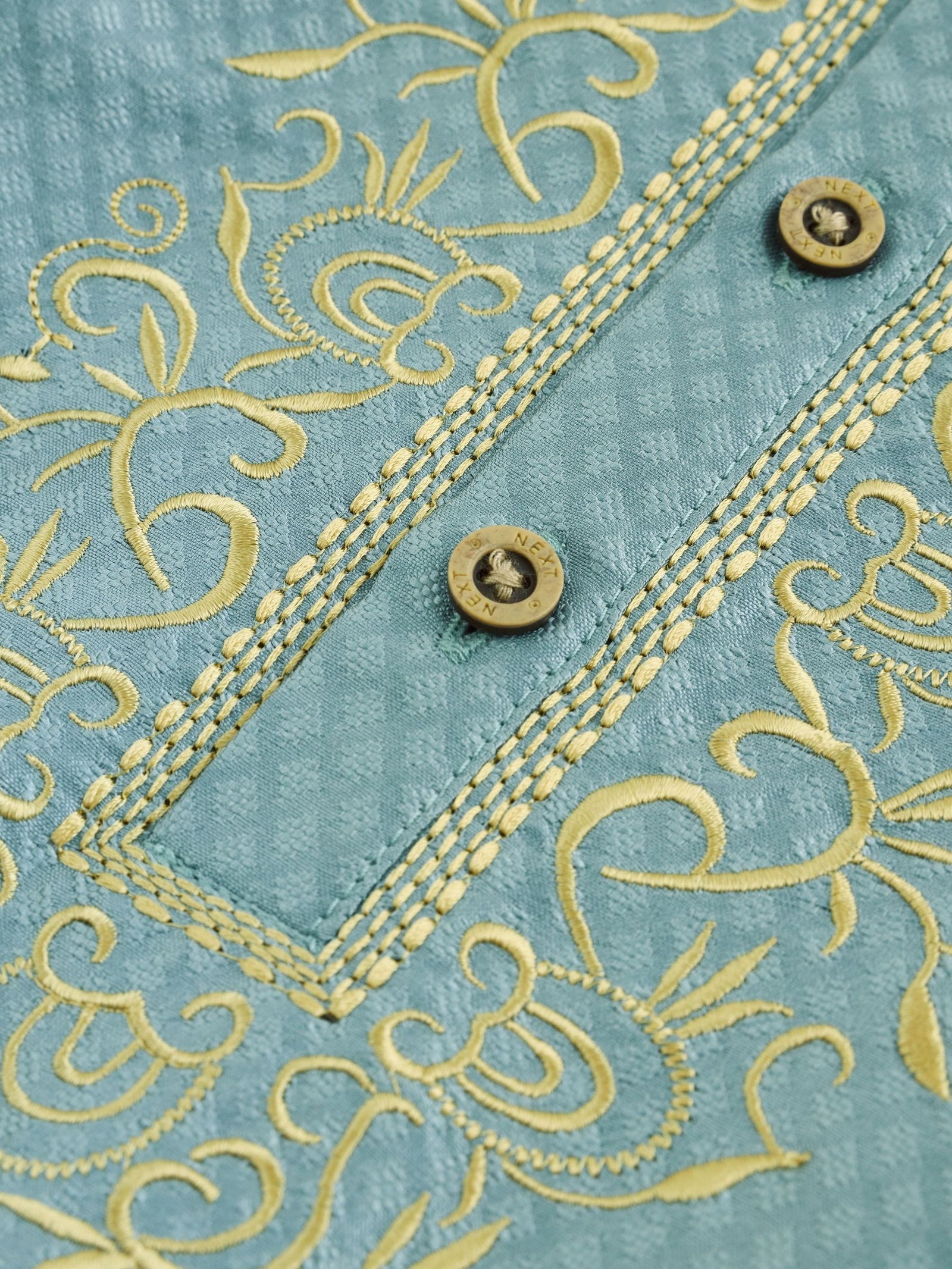 Green Baby Occasion Romper (0mths-2yrs)