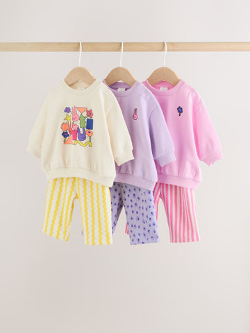 Multi Sweat Top & Joggers Set (0mths-3yrs)