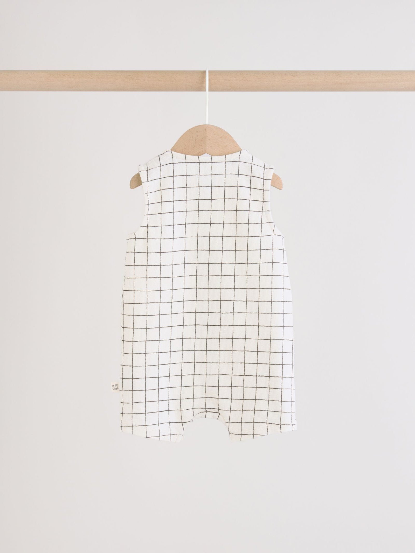 Milk Club Printed Jersey Baby Rompers 3 Pack