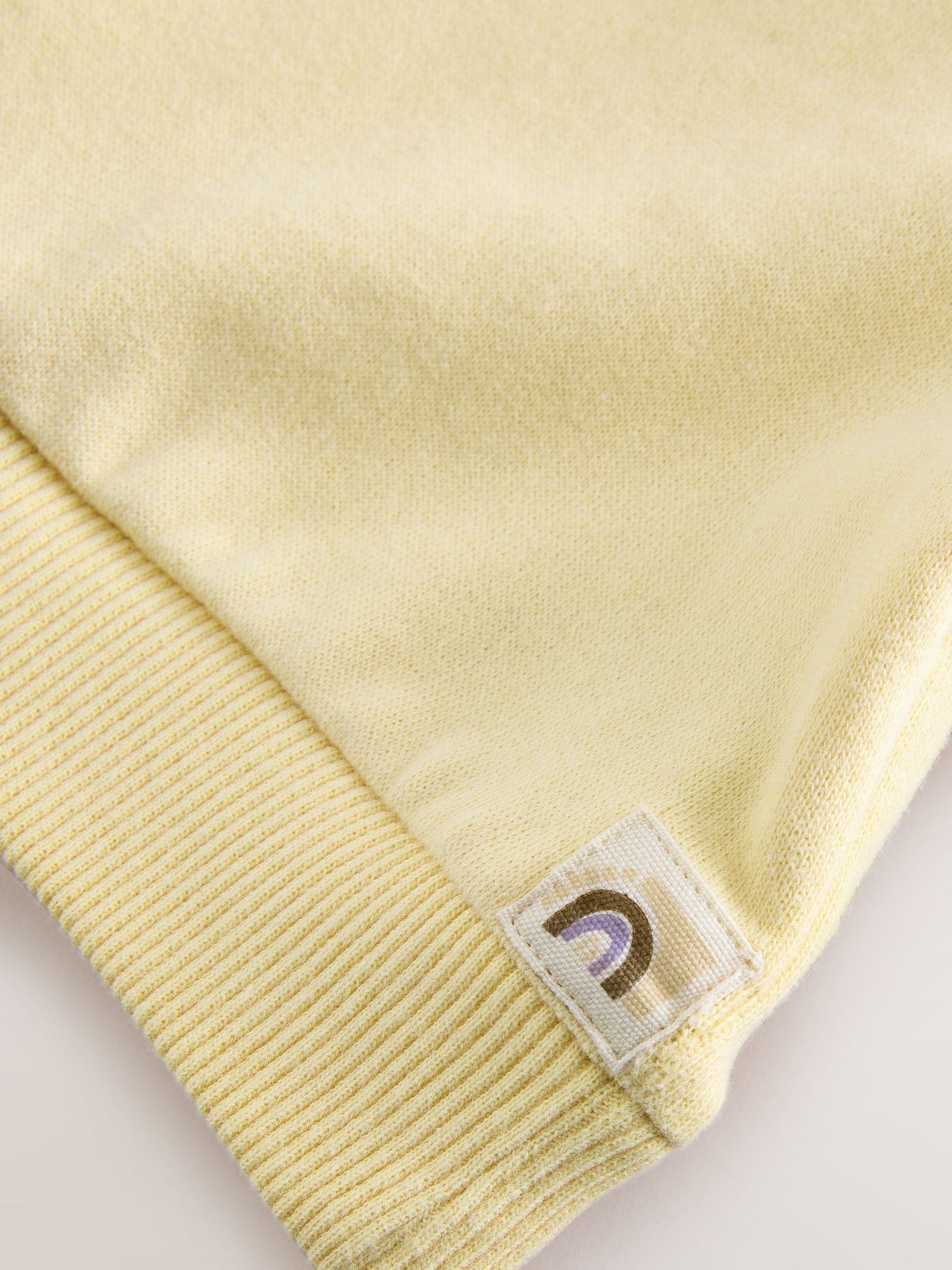 Butter Yellow Crew Neck Sweatshirt (3mths-7yrs)