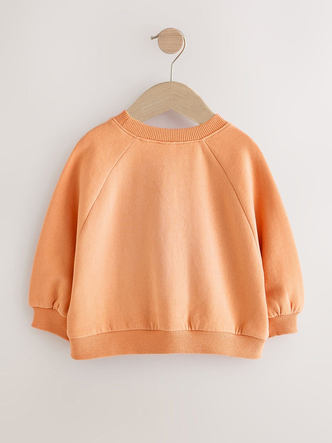 Orange Crew Neck Sweatshirt (3mths-7yrs)