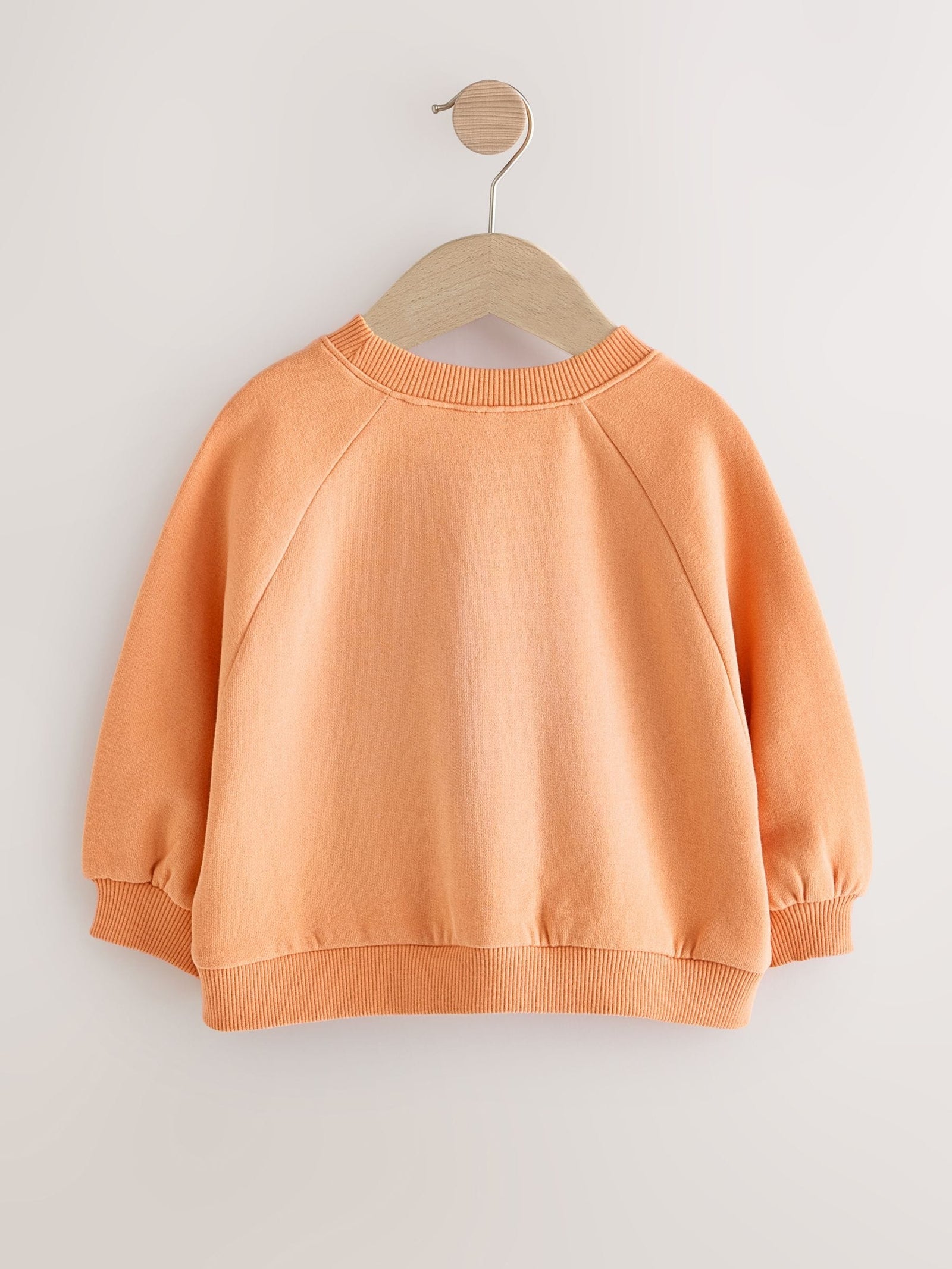 Orange Crew Neck Sweatshirt (3mths-7yrs)