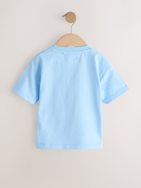 Blue Breakfast Short Sleeve Graphic T-Shirts 3 Pack (3mths-7yrs)