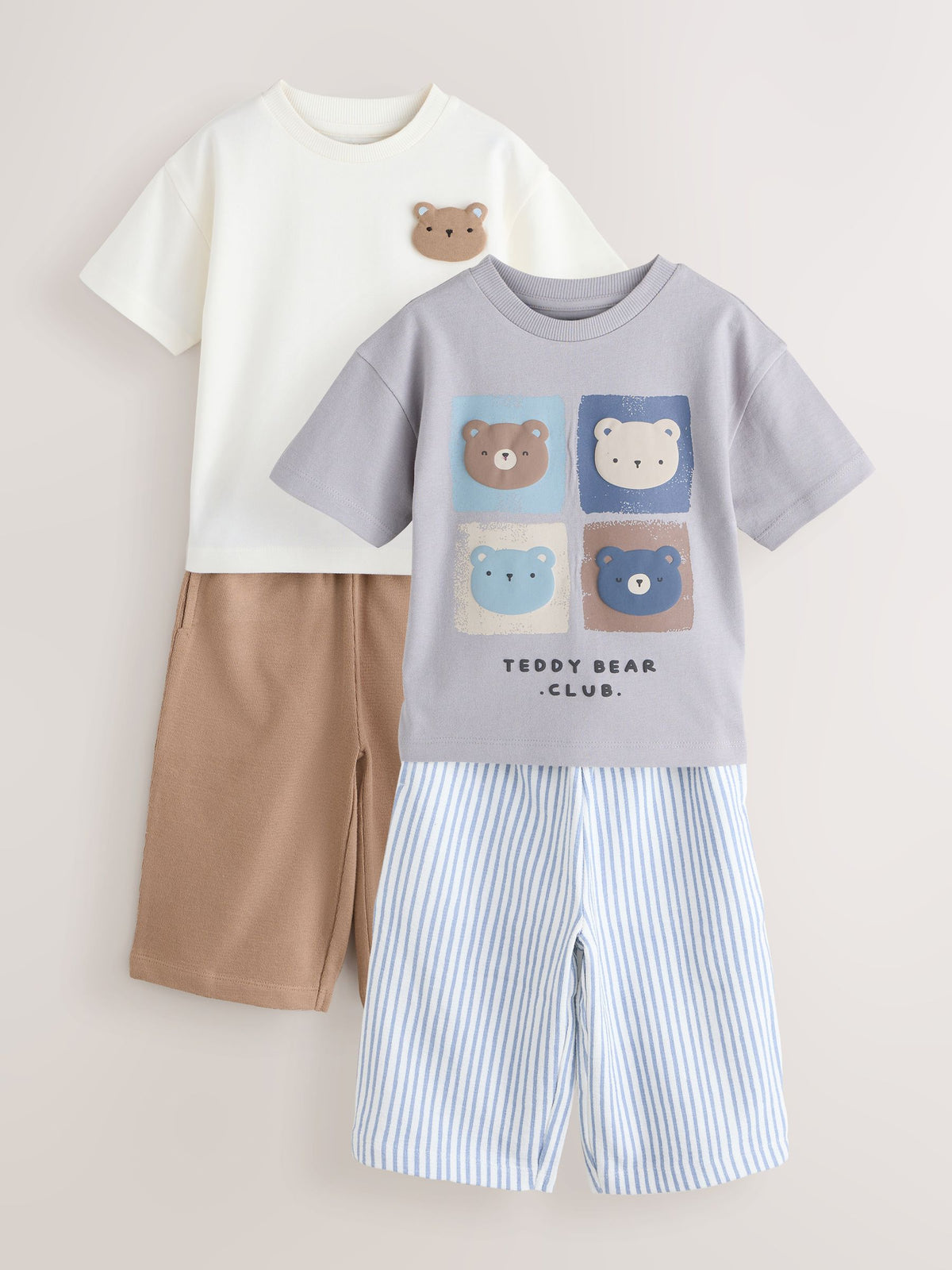Blue Bear Short Sleeve T-Shirt and Lightweight Joggers 2 Pack Set (3mths-7yrs)