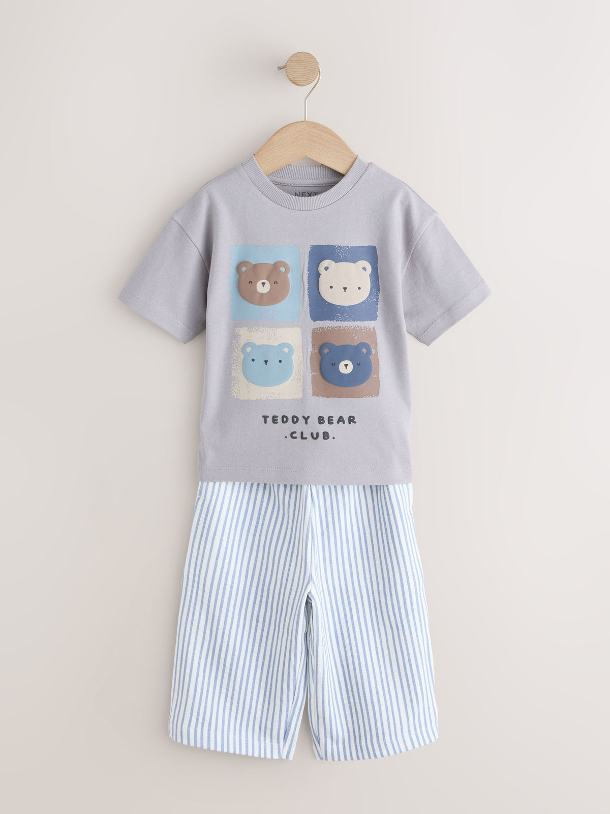 Blue Bear Short Sleeve T-Shirt and Lightweight Joggers 2 Pack Set (3mths-7yrs)