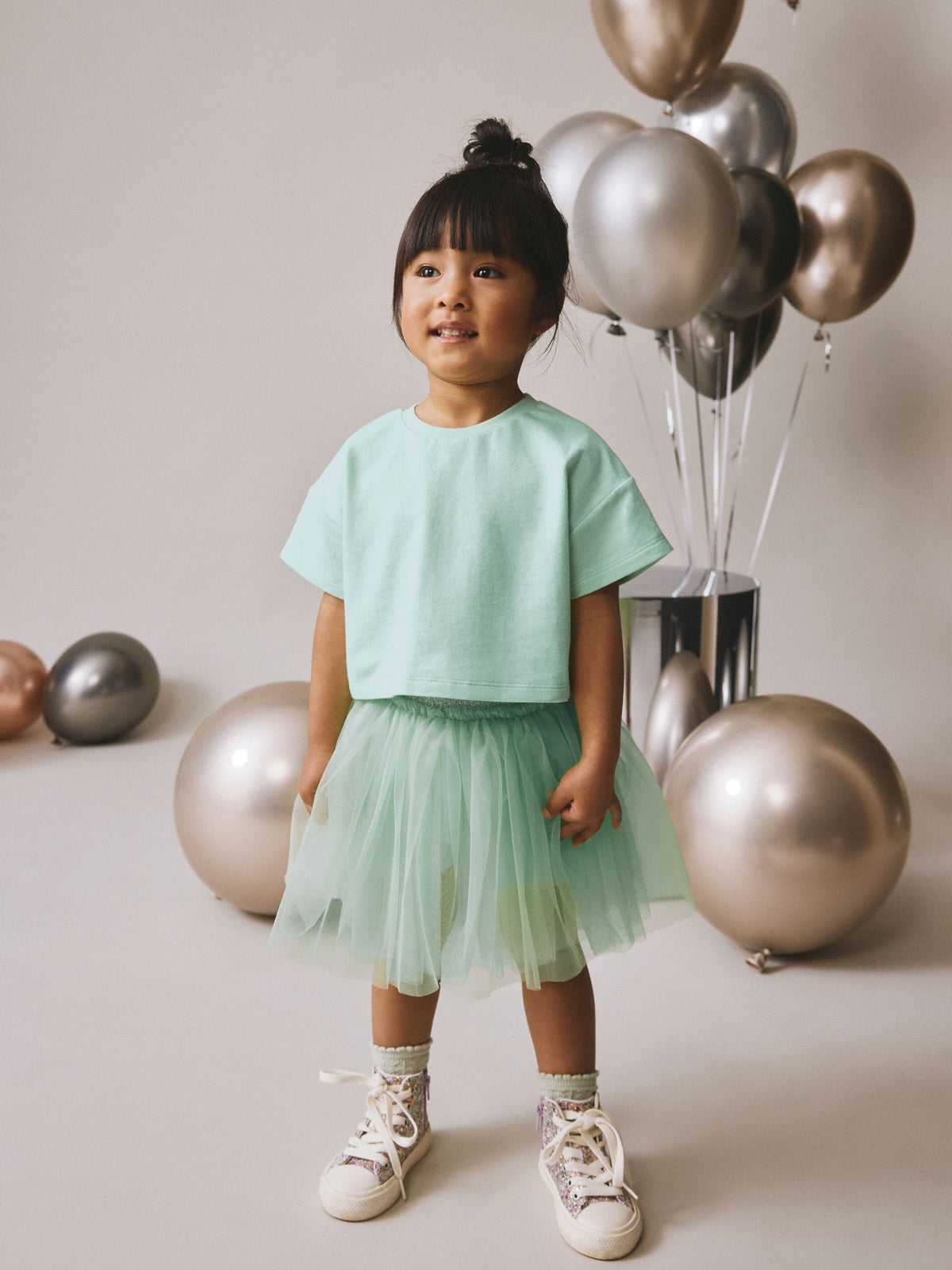 Mint Green Top and Tutu Skirt Set (3mths-7yrs)