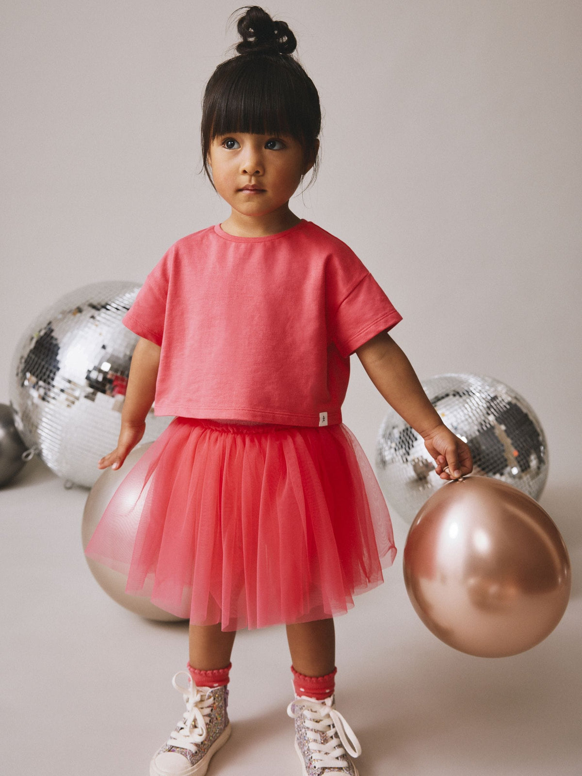 Berry Pink Top and Tutu Skirt Set (3mths-7yrs)