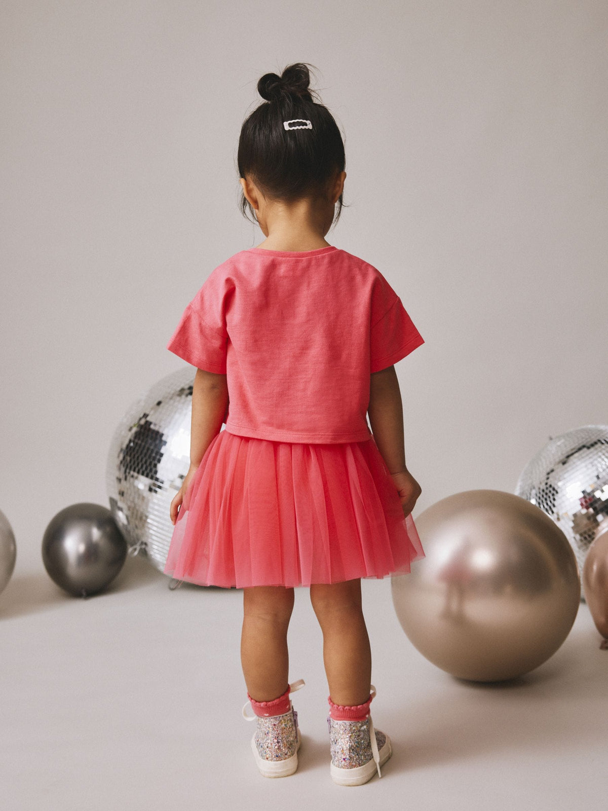 Berry Pink Top and Tutu Skirt Set (3mths-7yrs)
