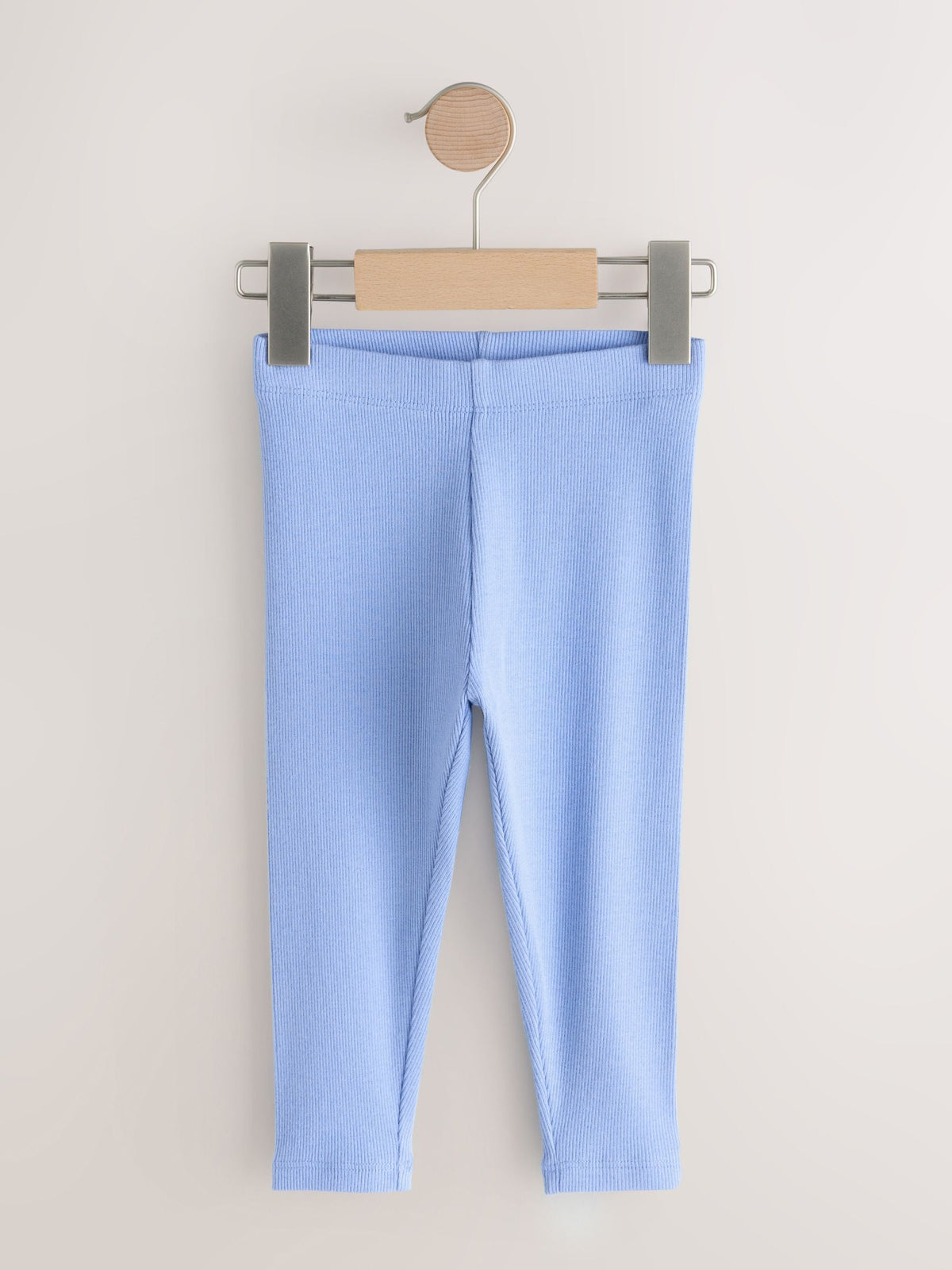 Pastel Rainbow Ribbed Leggings 5 Pack (3mths-7yrs)