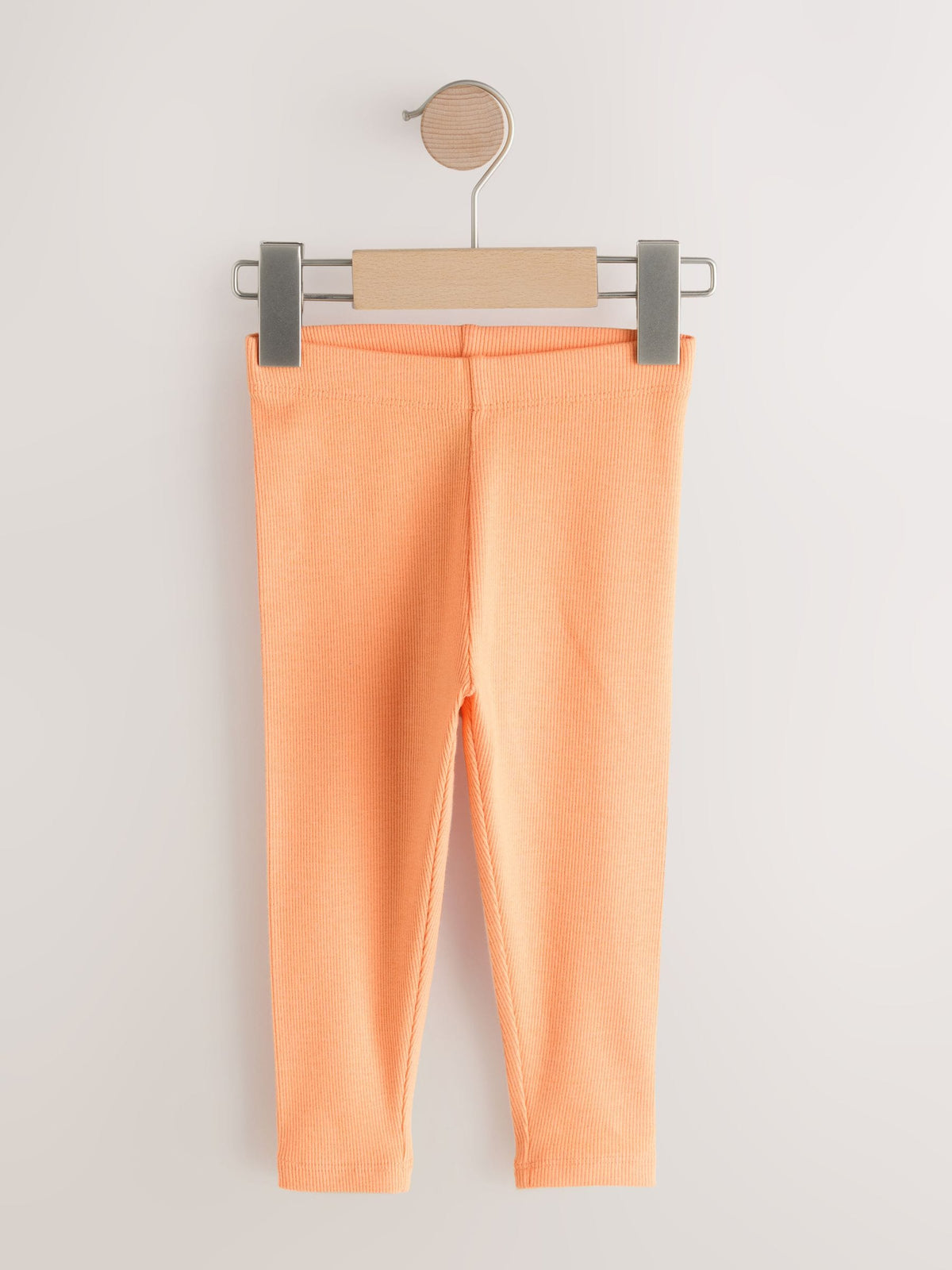 Pastel Rainbow Ribbed Leggings 5 Pack (3mths-7yrs)
