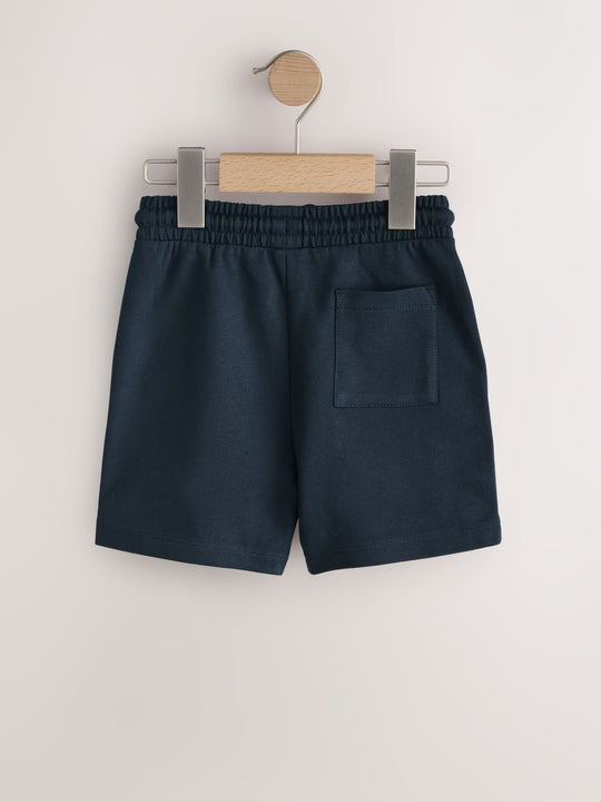 Navy Blue Jersey Shorts (3mths-7yrs)
