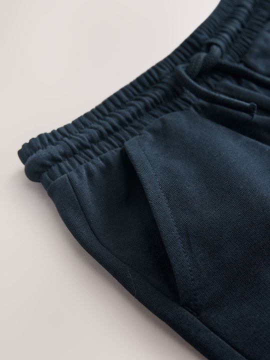 Navy Blue Jersey Shorts (3mths-7yrs)