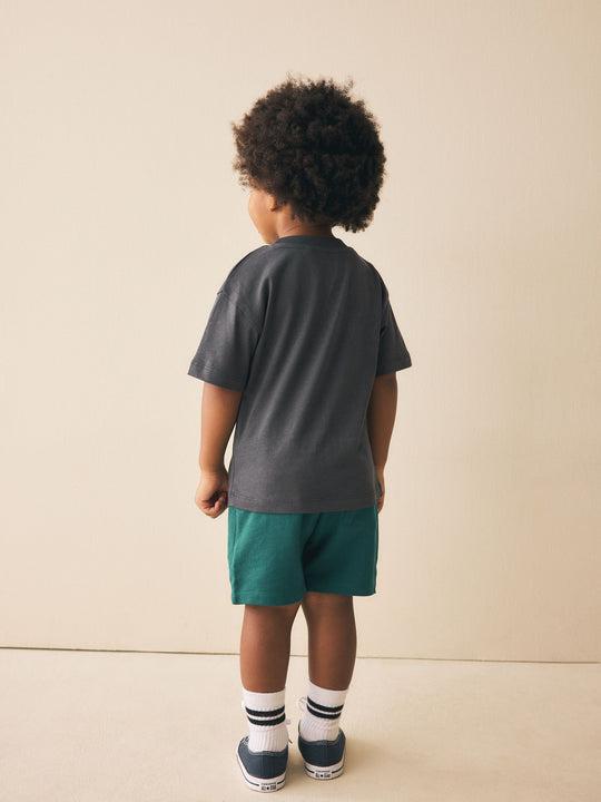 Green Jersey Shorts (3mths-7yrs)