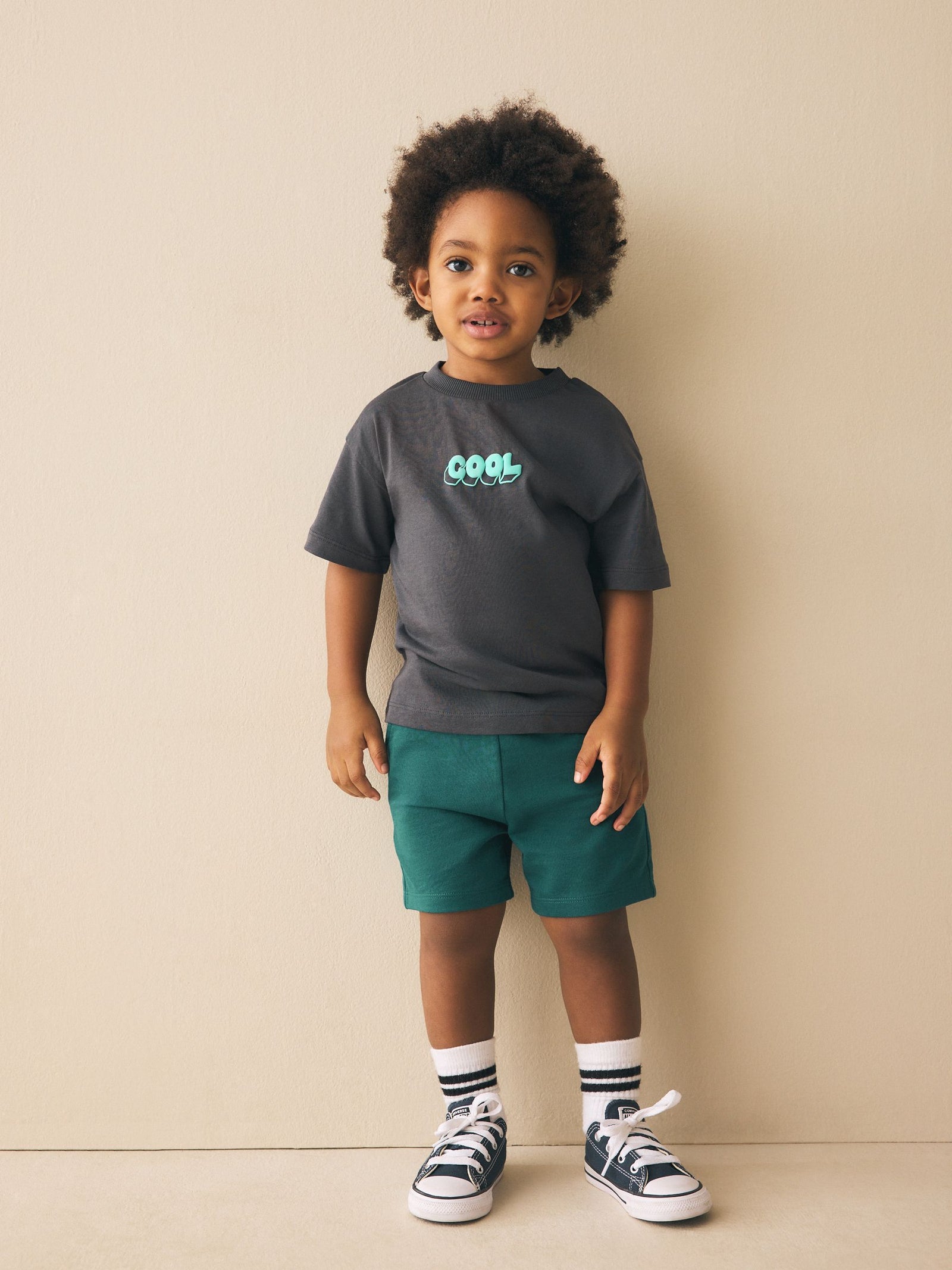 Green Jersey Shorts (3mths-7yrs)