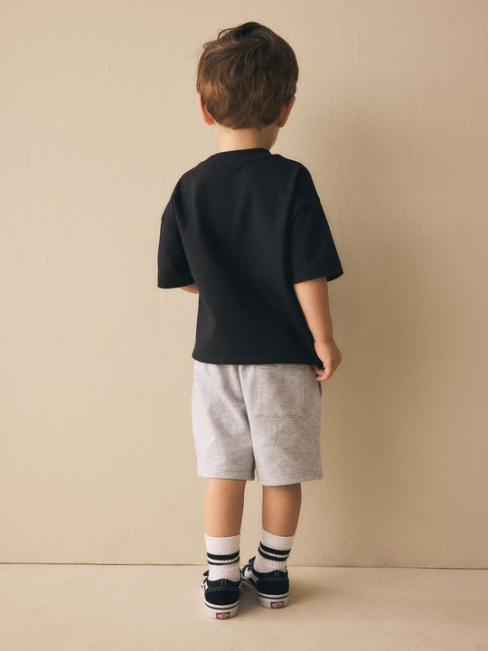 Grey Marl Jersey Shorts (3mths-7yrs)