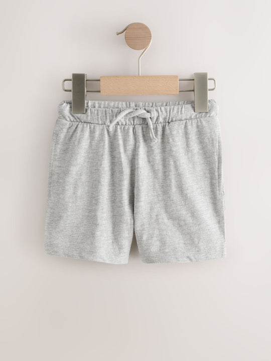Black/Grey/Navy Blue Textured Shorts 3 Pack (3mths-7yrs)