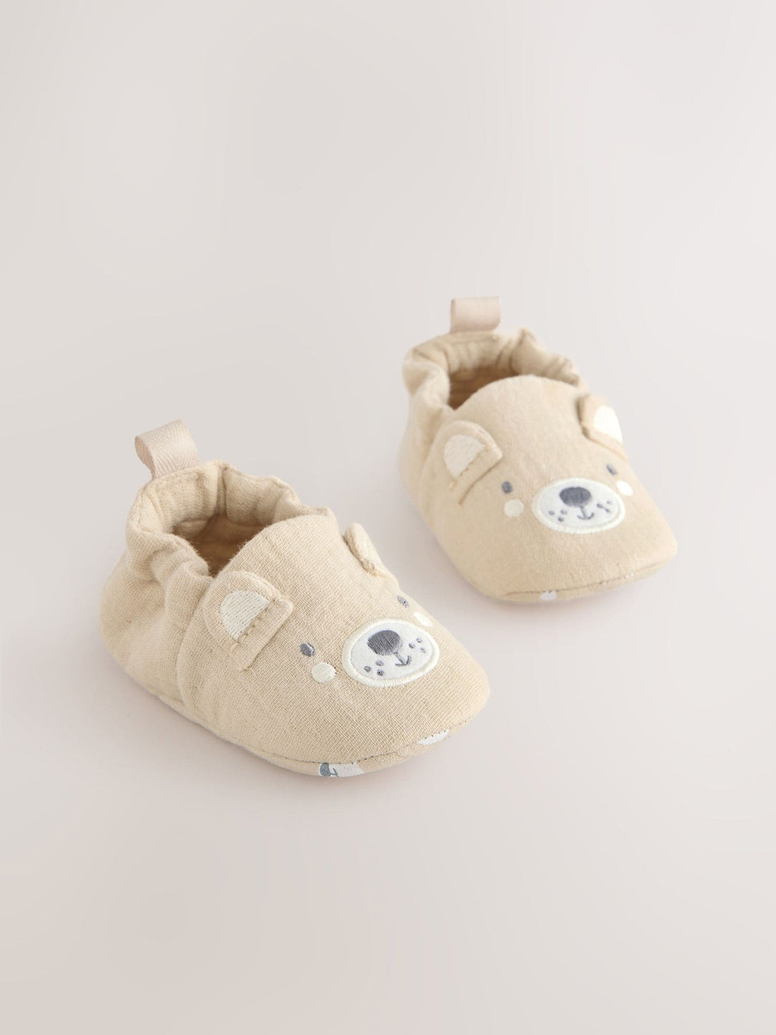 Neutral Bear Slip-On Baby Shoes (0-18mths)