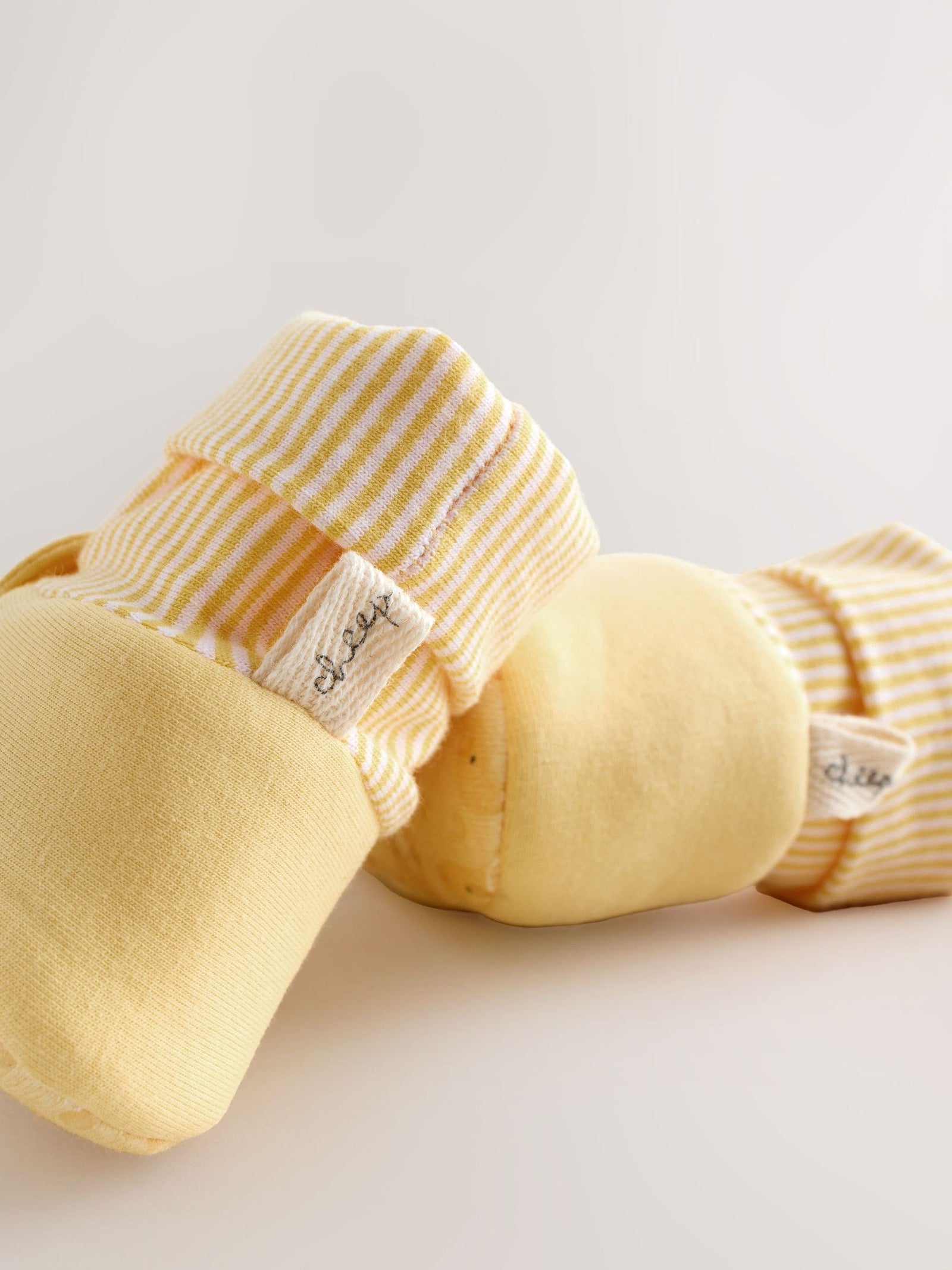 Yellow Easter Chick Sock Top Baby Shoes (0-18mths)